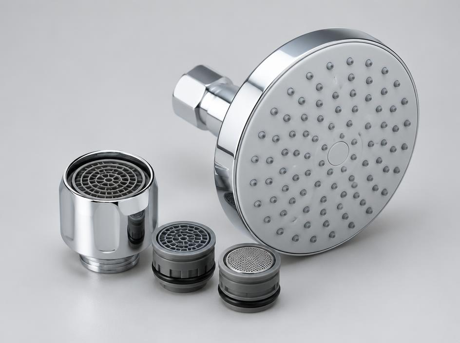 Water-Saving Tap & Showerhead Set